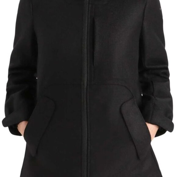 Icebreaker Felted Merino Wool Hooded Jacket - Black, XS - Picture 6 of 8